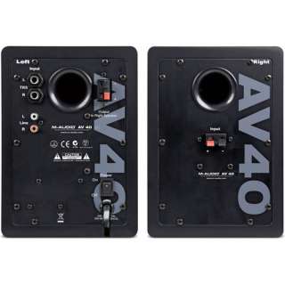 Audio Studiophile AV40 MkII Powered Monitor Speakers 613570225010 