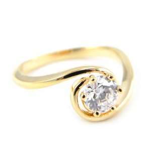  Ring plated gold Câlin.   Taille 59 Jewelry