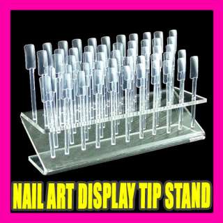 32 x nail art display tip stand practice tool S035  