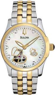 98P123 Bulova Ladies Watch Dress Diamonds  
