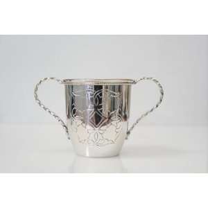  Camarillo Double Handle 925 Sterling Silver Baby Cup with 
