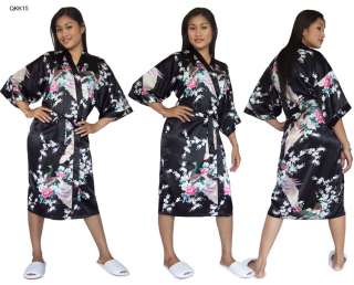 japan geisha hausmantel kimono obi morgenmantel satin  