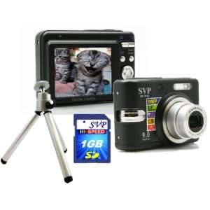   Smile Detection Digital Camera (Free 1GB High Speed SD Card, a Sturdy
