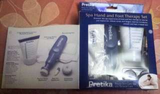  foot therapy SPA Moisturize Stress Relief Pretika woman Gift Set NIP
