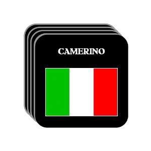  Italy   CAMERINO Set of 4 Mini Mousepad Coasters 