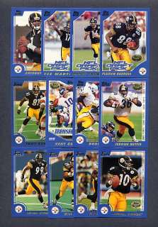 Please click here to see more Steelers Team Sets in my  store.