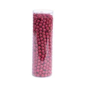   Iridescent Red Styrofoam Decorative Balls 3.5 x 11