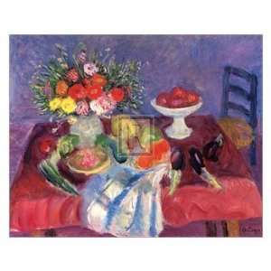  Zinnias   Poster by Charles Camoin (30x24)