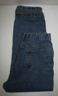 Womens Size 16 Blue BurryLane Flannel Lined Jeans.  