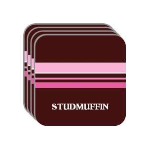  Personal Name Gift   STUDMUFFIN Set of 4 Mini Mousepad 