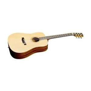   Canadian Red Cedar Acoustic Guitar Gloss Natural Musical Instruments