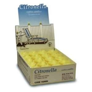  Citronella Votive Cande 3/8 Inch By 2 Inch