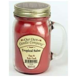  13 oz jar candle Tropical Salsa 100 hr burn time