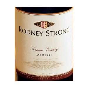  Rodney Strong Merlot 2008 750ML Grocery & Gourmet Food