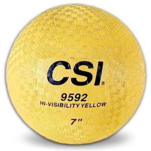  Cannon Sports 7 inch Yellow Playground Ball Sports 