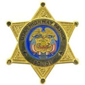  Utah Highway Patrol Badge Pin 1 Arts, Crafts & Sewing