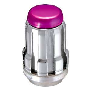 McGard 65330PC Chrome SplineDrive Lug Nuts With Purple Caps (1/2   20 