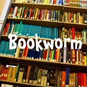  Bookworm Pin Arts, Crafts & Sewing