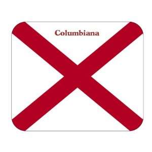  US State Flag   Columbiana, Alabama (AL) Mouse Pad 