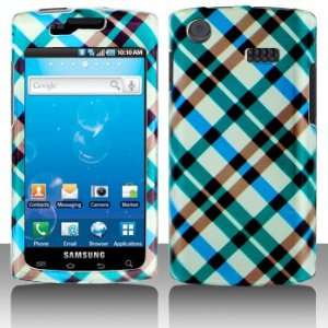  Samsung Captivate I897 Premium Design Blue Plaid Hard 