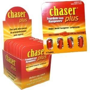  Chaser Plus Hangover Prevention 12 Pack 4 Pills  48 Pills 