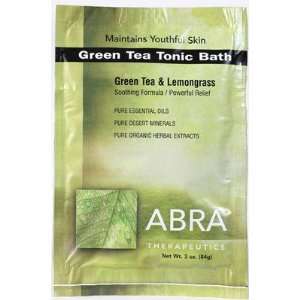  Abra Therapeutics   Green Tea Tonic Bath 12 x 3 oz Packets 