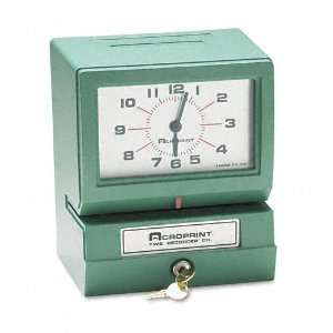  Acroprint  Model 150 Analog Automatic Print Time Clock 