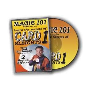  Card Sleights DVD Magic 101 Toys & Games
