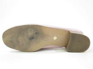 STEPHANE KELIAN Pink Woven Leather Loafers Shoes Size 8  