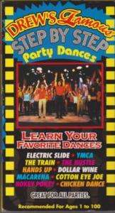 Drews Famous Step by Step Party Dances VHS NEW  