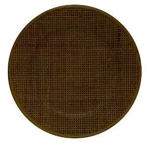  Jay Import Company 1320045 13 Dark Brown Rattan Chargers 