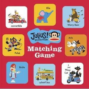  Julius Matching Game [Cards] Paul Frank Books