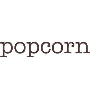  popcorn Giant Word Wall Sticker