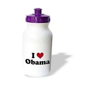   ZeGear Liberal   I Love Obama   Water Bottles