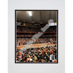 Carrier Dome Syracuse University Orangemen 2006 Double Matted 8 x 