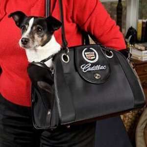  Open Pet Carrier Red/Cadillac Logo