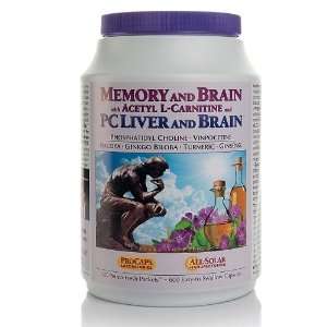 Andrew Lessman Memory Brain with ALC and PC Liver Brain   120 Packets 