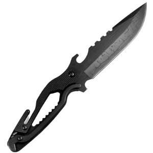  Multi Tools Cutter Opener Black S. Steel Survival Full 
