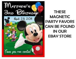 MICKEY MOUSE CLUBHOUSE BIRTHDAY INVITATIONS   SLIDE DESIGN  