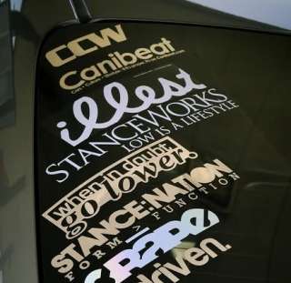 StanceWorks Stance Works Low is a Lifestyle diecut die cut decal 