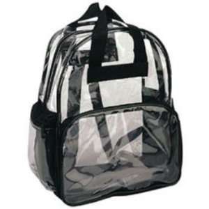    16 Clear Backpack with Black Trim Case Pack 24