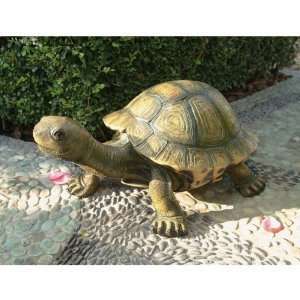  Xoticbrands Large Tortoise Home Garden Sculpture