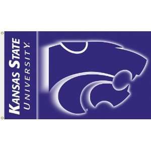  Kansas State NCAA 3 x 5 Premium 2 Sided Banner Flag 