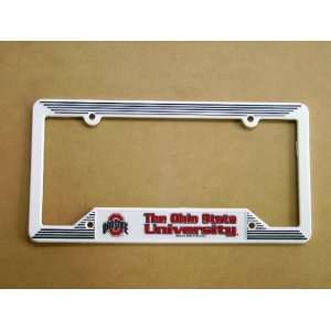 OHIO STATE BUCKEYES LICENSE PLATE FRAME