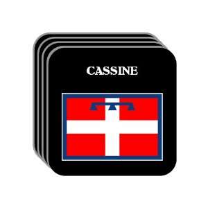   , Piedmont (Piemonte)   CASSINE Set of 4 Mini Mousepad Coasters