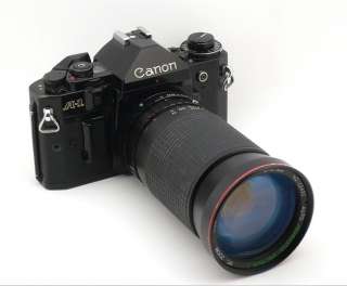 EXC Canon A 1 & Lens  new light seals   A1 A 1    