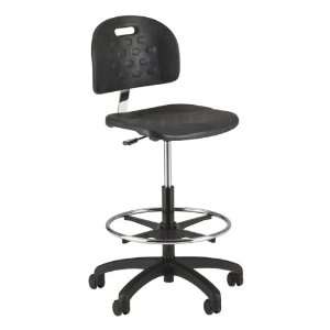   Self Skin Lab Chair   Black Composite Base w/ Casters