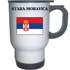  Serbia   STARA MORAVICA White Stainless Steel Mug 