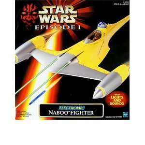  Star Wars Episode 1 Electronic Naboo Fighter Vehicle for 3 