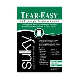    Sulky Tear Easy Roll  8 Inch W x 11yds Arts, Crafts & Sewing